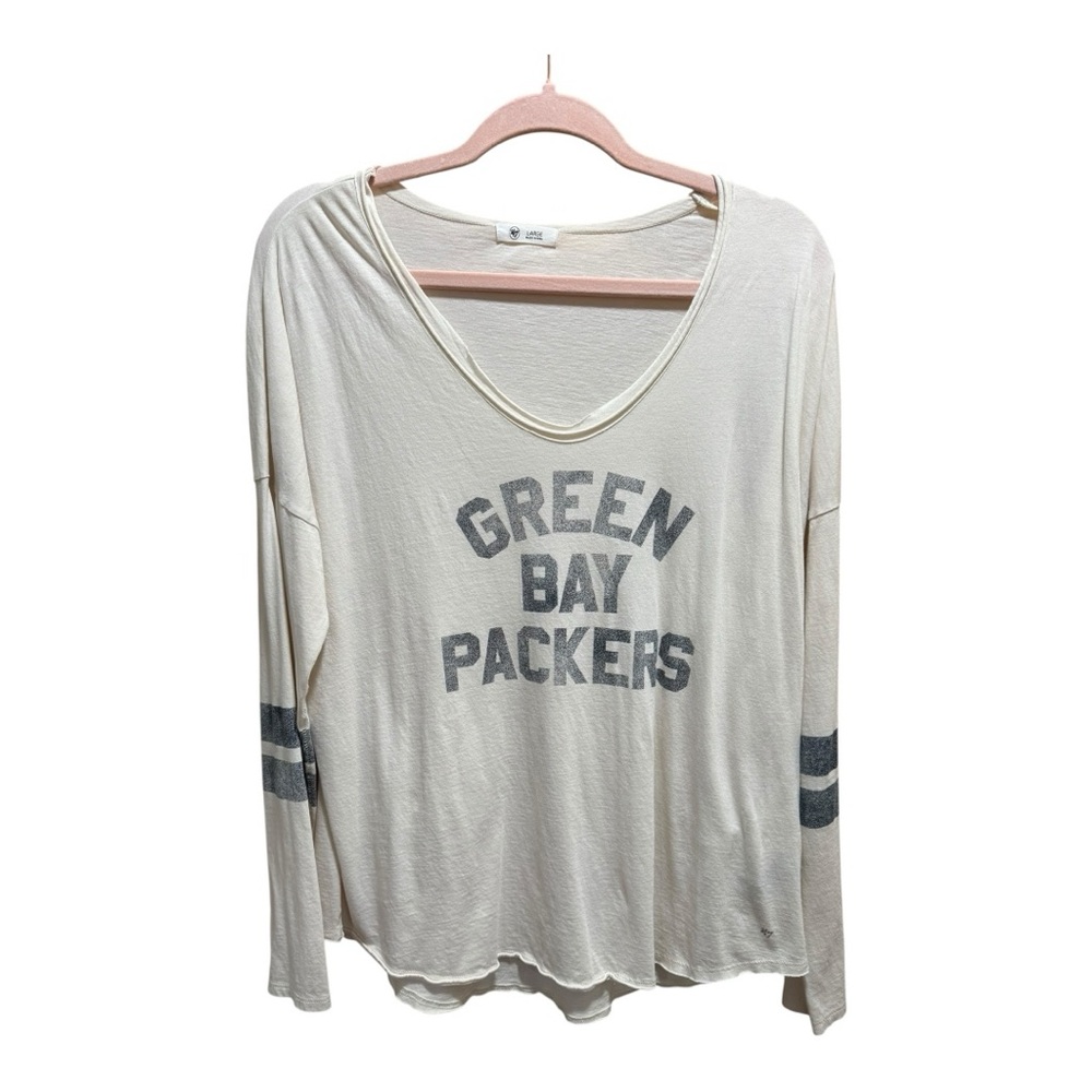 Women’s Size large 47 Green Bay Packers Long Sleeve T-Shirt